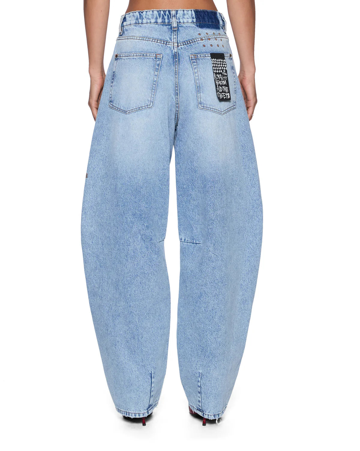 BARREL JEAN FLIGHT BLUE