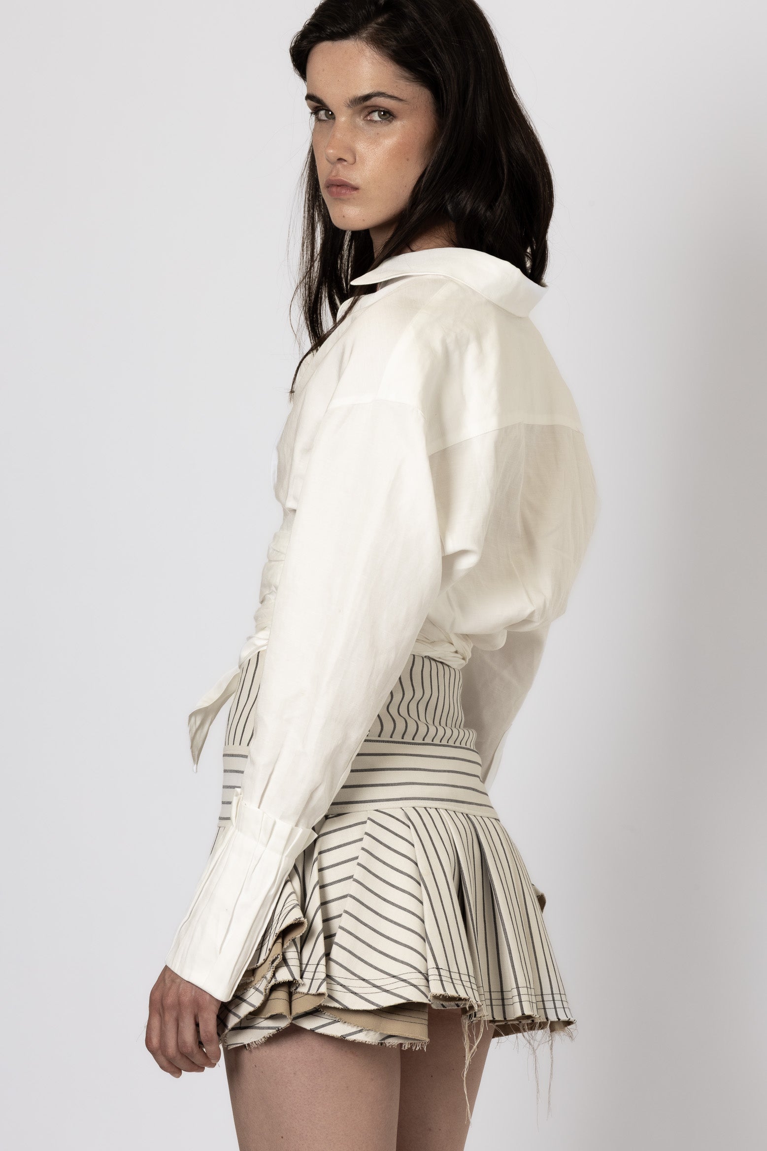 LA COQUETA SKIRT OFF WHITE