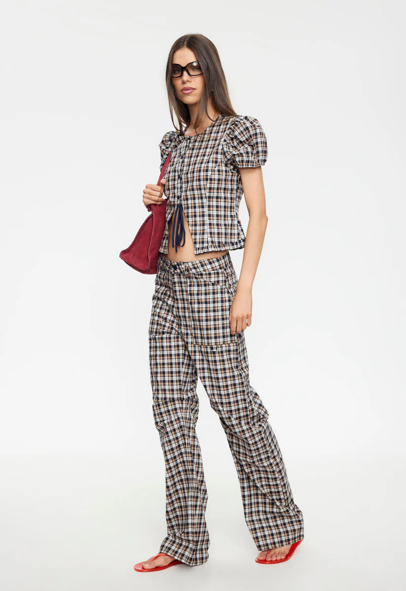 BARDOT SET IN TARTAN