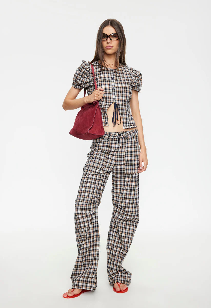 BARDOT SET IN TARTAN