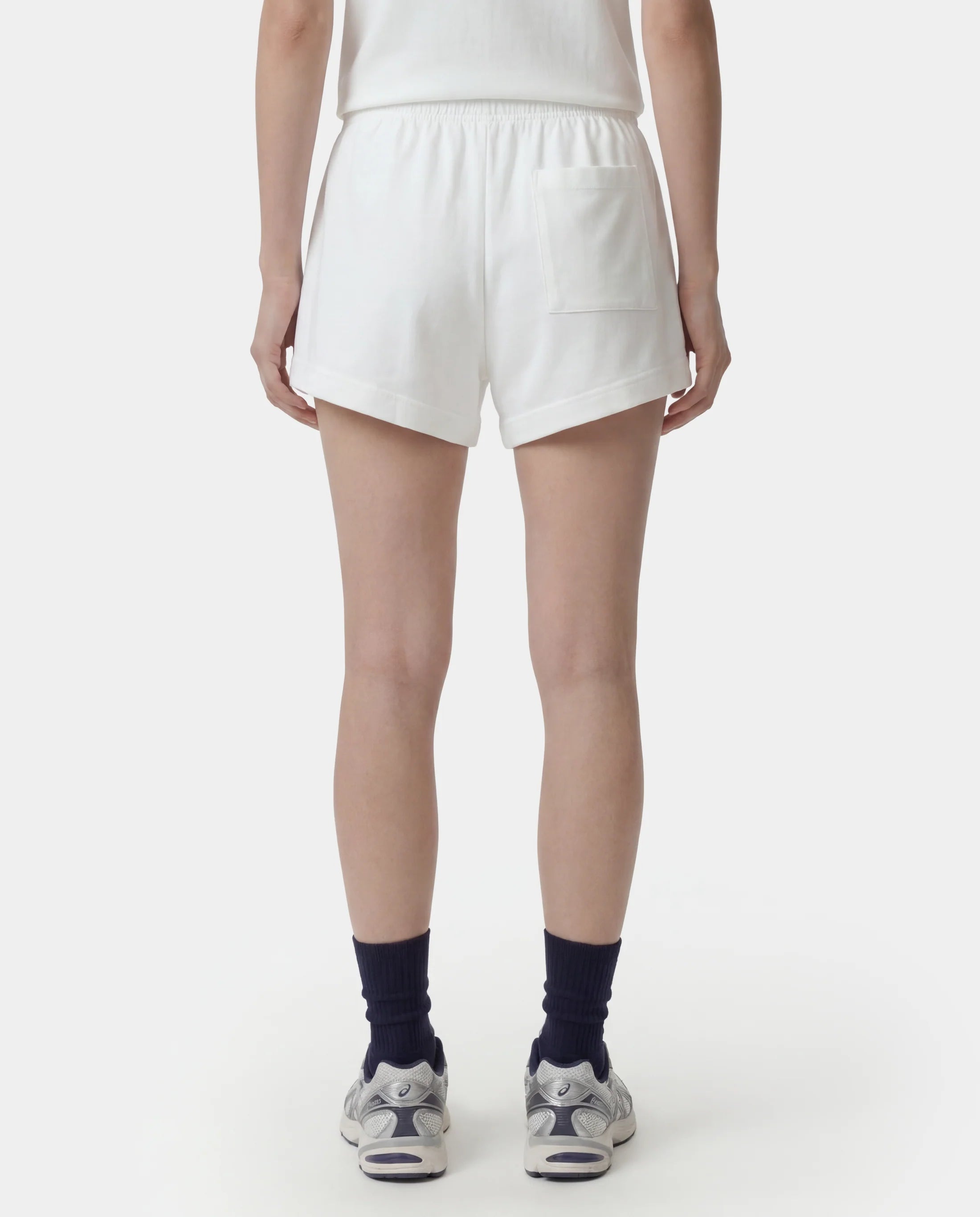 NY CREST EMBROIDERED DISCO SHORT
