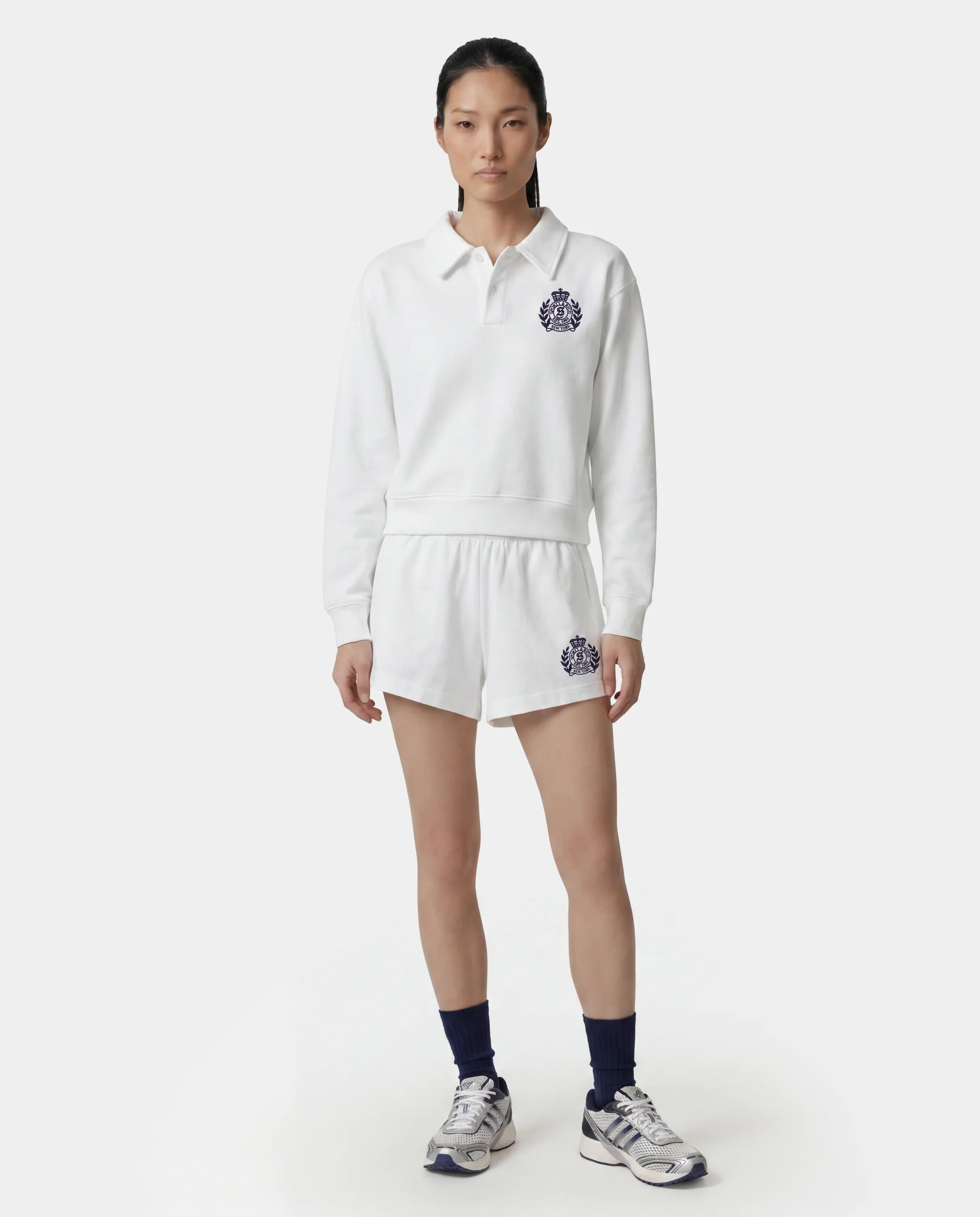 NY CREST EMBROIDERED POLO