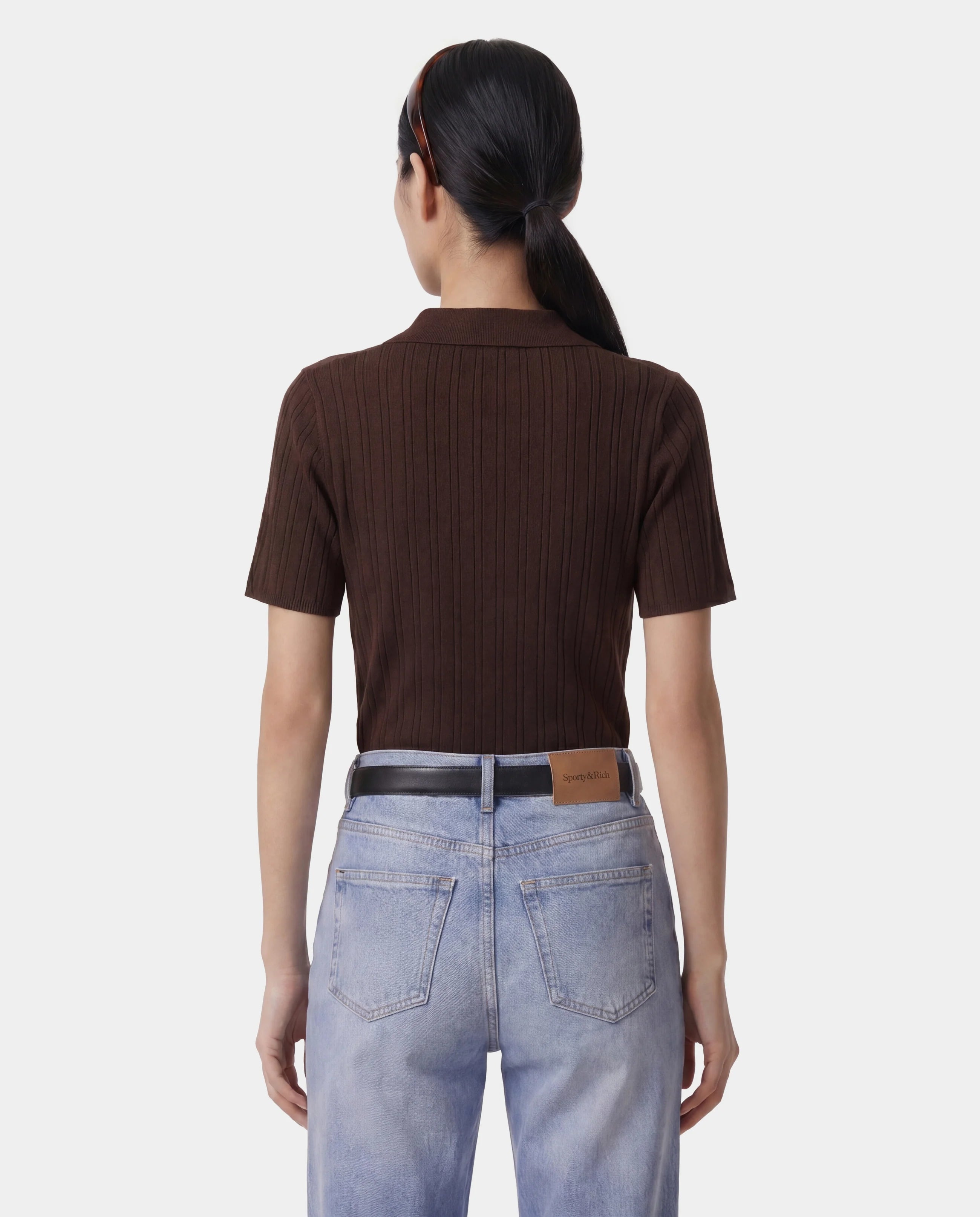 SRC RIBBED POLO - CIOCO