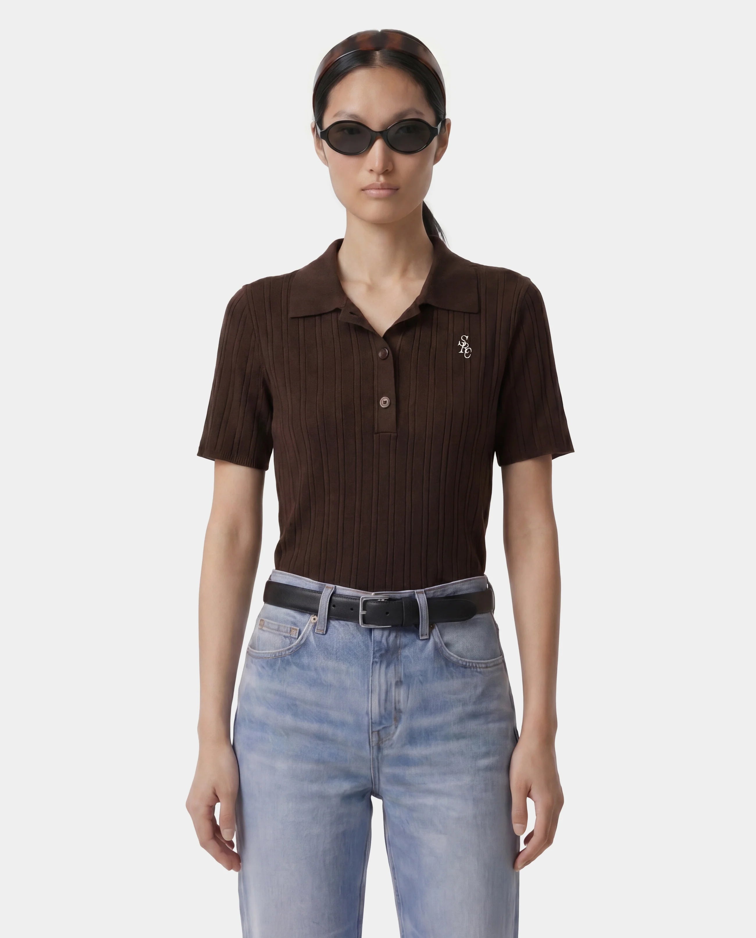 SRC RIBBED POLO - CIOCO