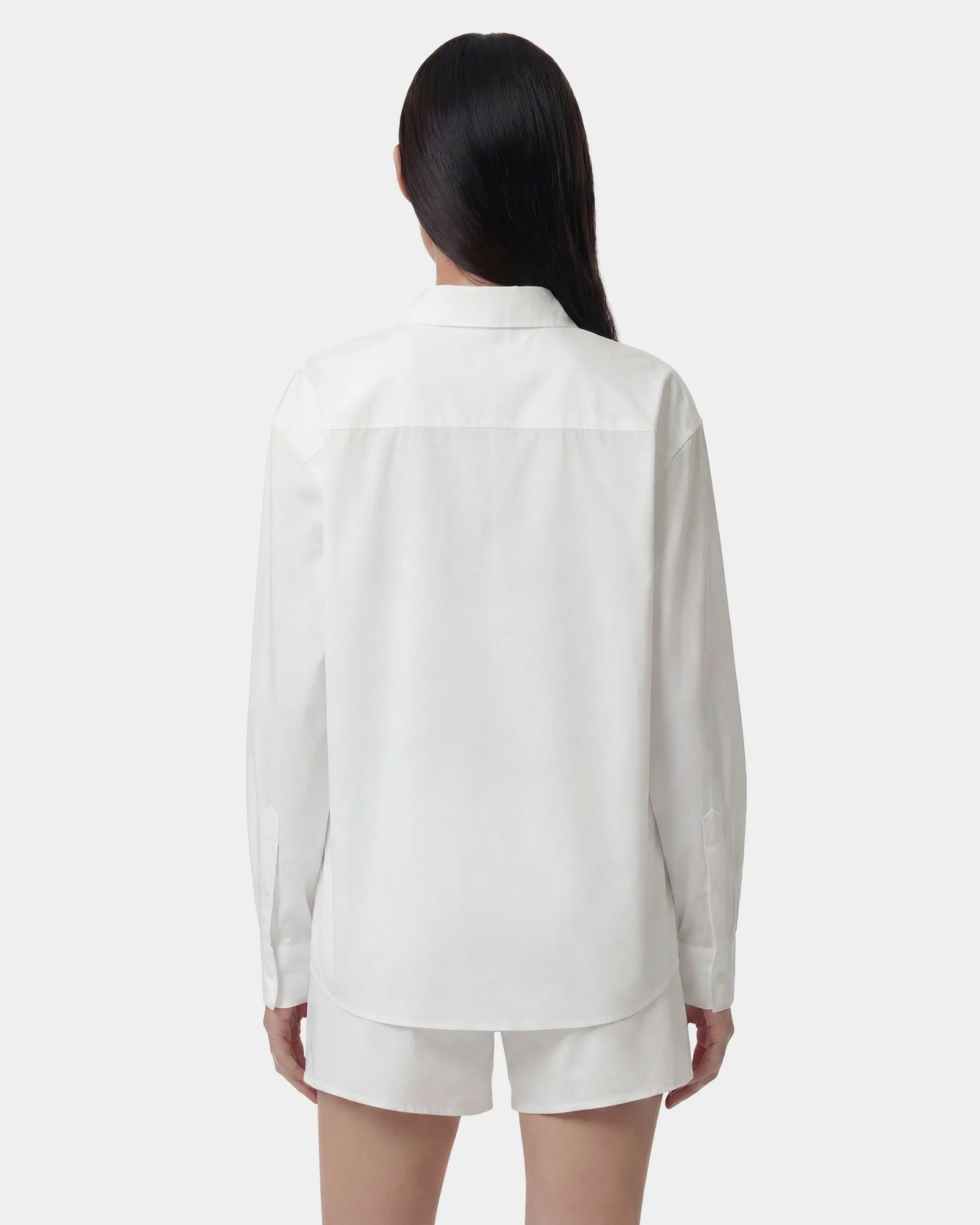 SIGNATURE NY OVERSIZED SHIRT - WHITE SOFTEE