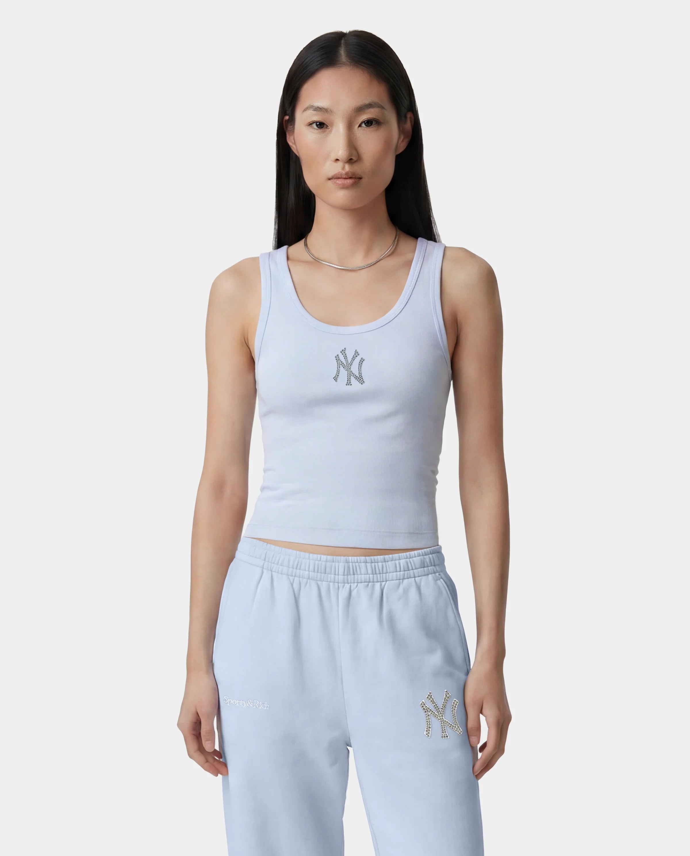 YANKEES KRYSTAL DISCO SET IN CIEL