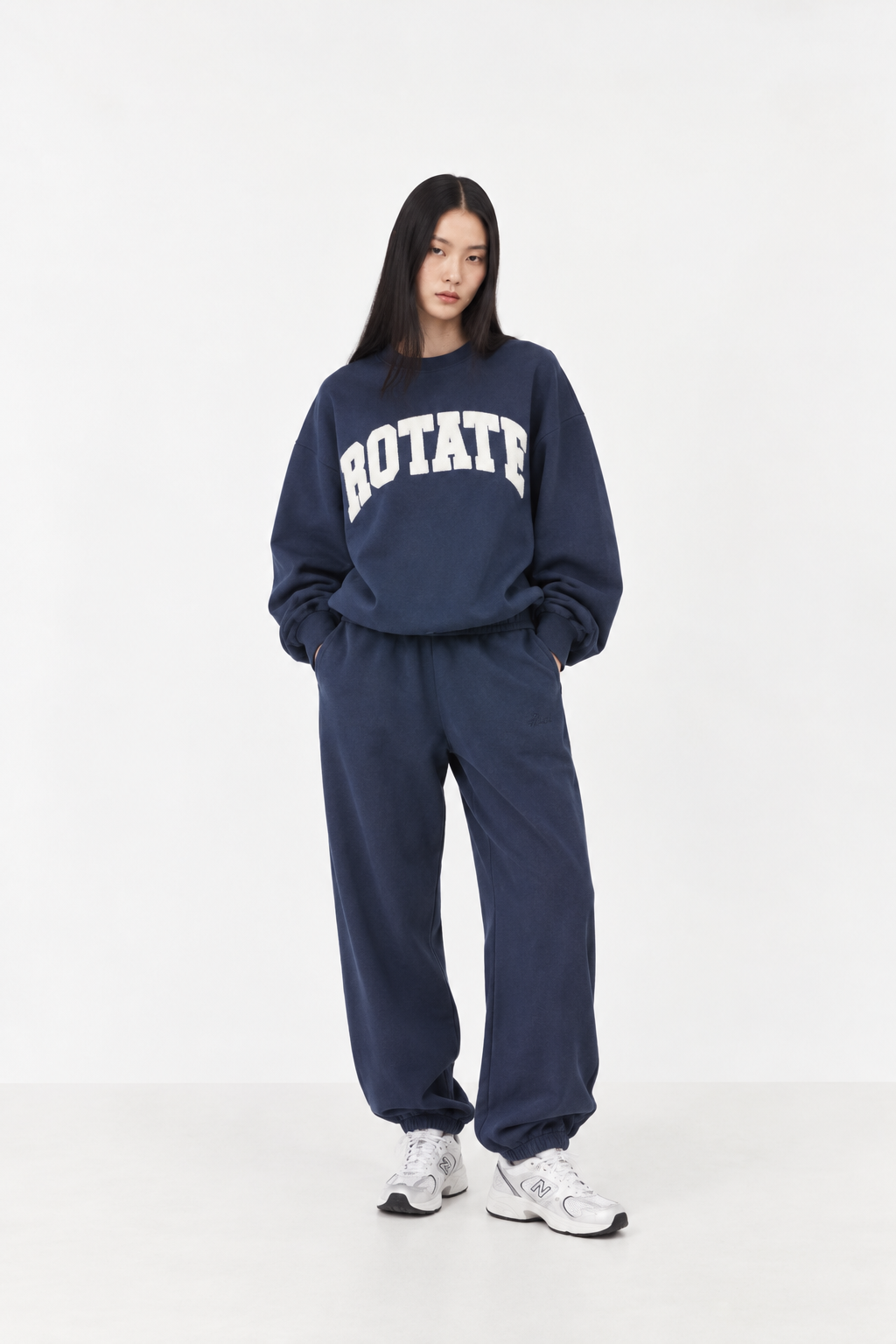 HEAVY SWEAT SET NAVY