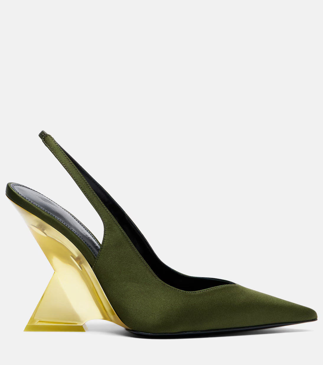 CHEOPE SLINGBACK GREEN AND YELLOW