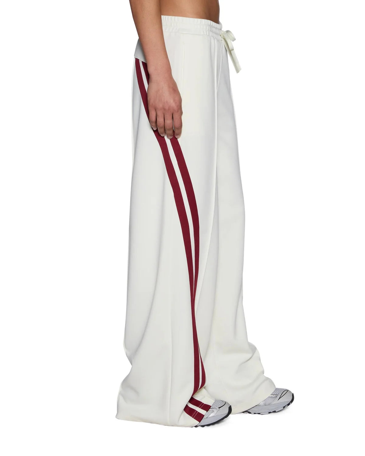ORIGIN TRACKPANT OFF WHITE BURGUNDY