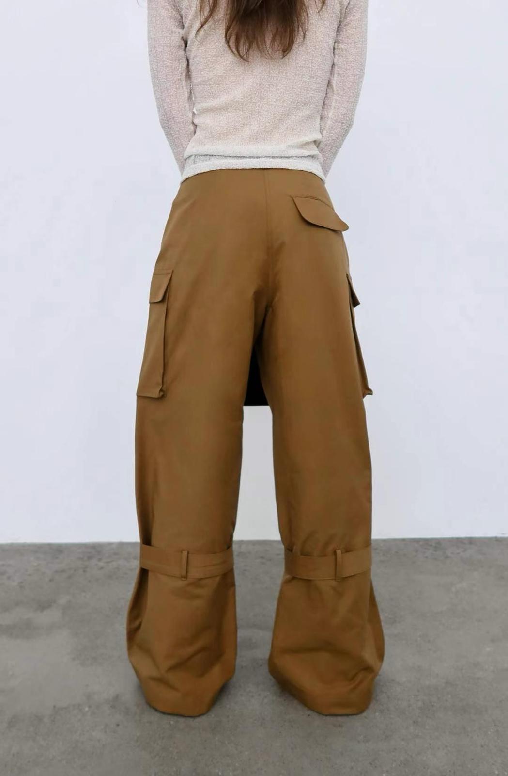 NICK PANTS IN CAMEL