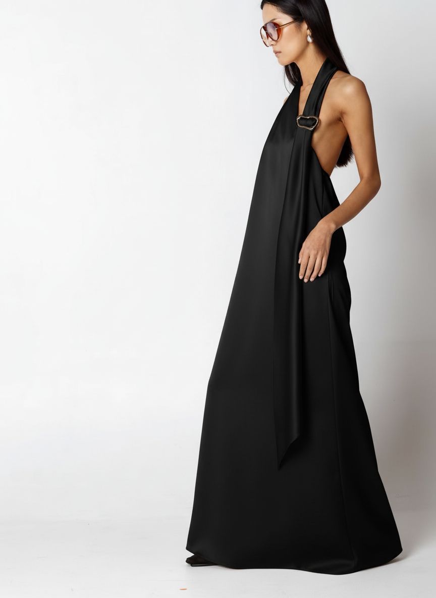 BERNA DRESS IN IBLACK