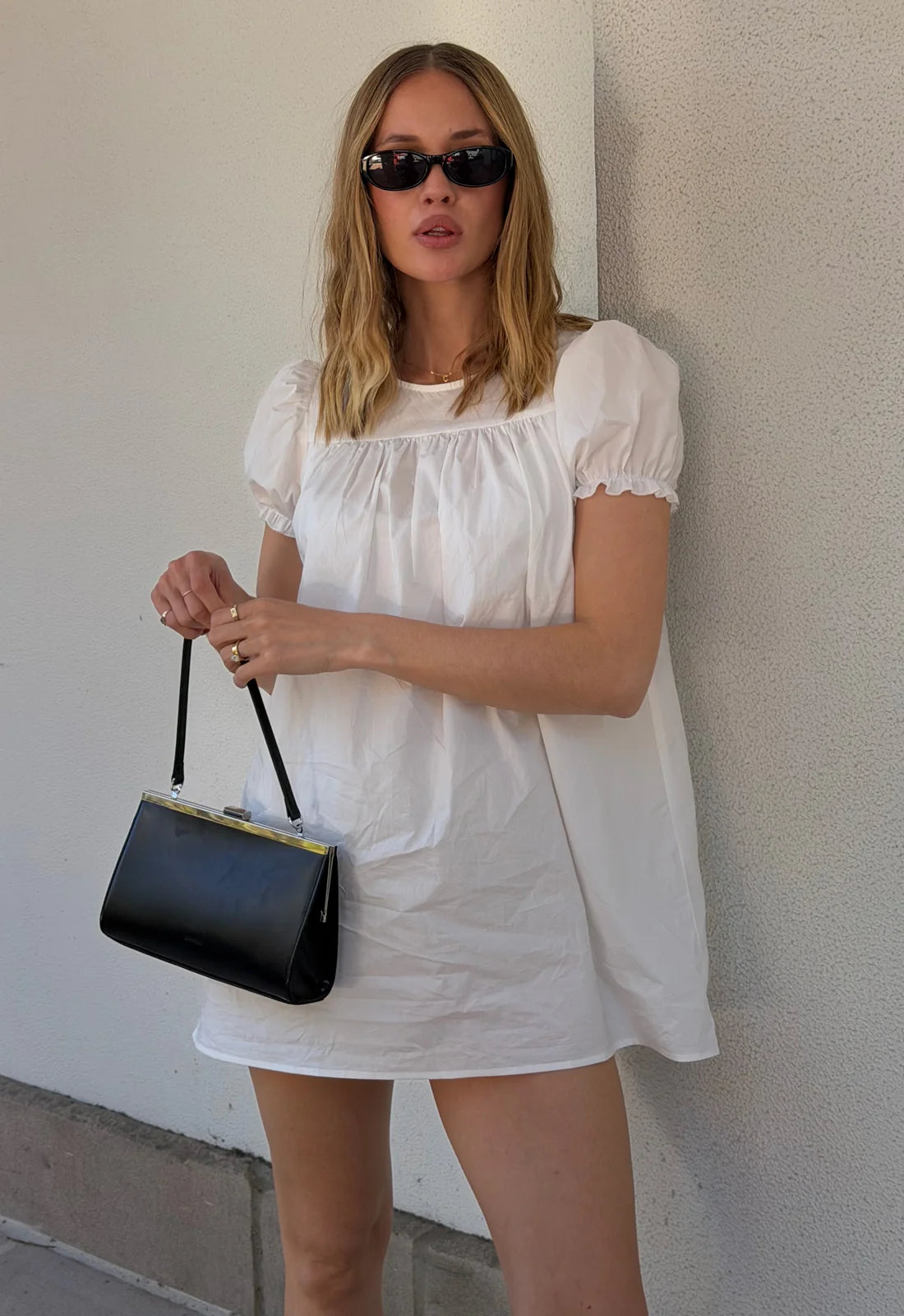 CRUSH MINI DRESS IN SUGAR