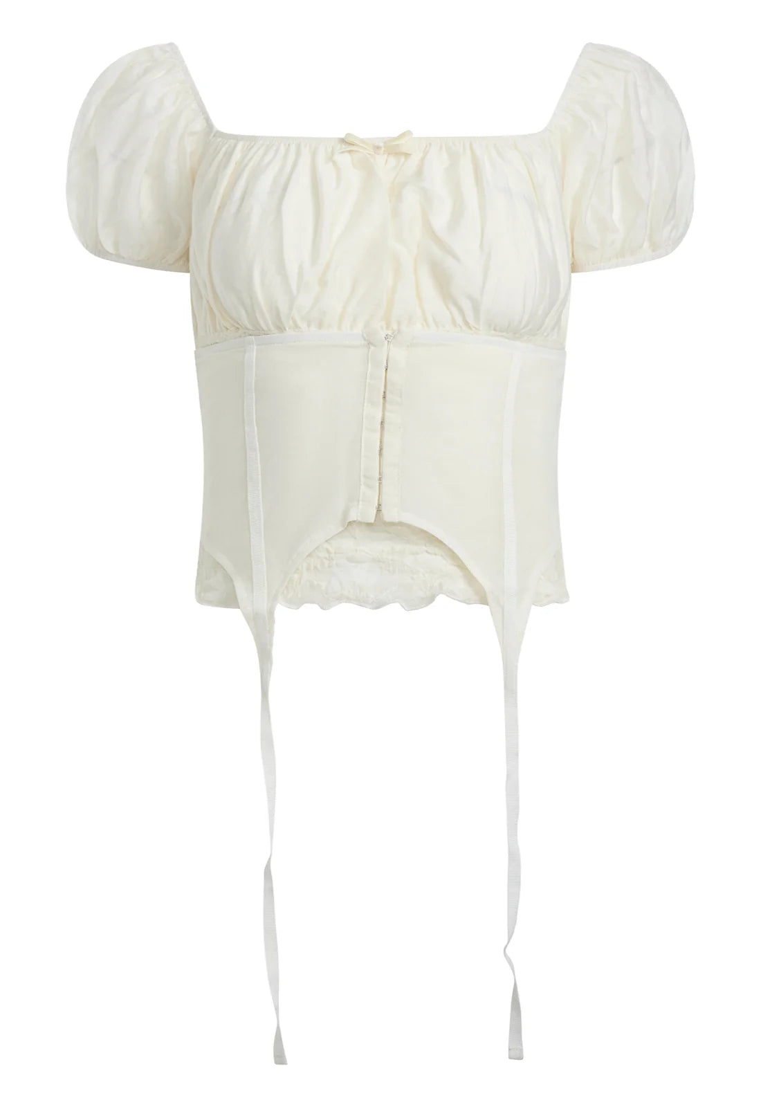 LOVE LETTERS CORSET IN CREAM