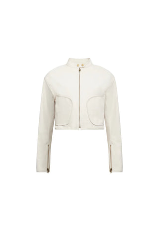 CRUE JACKET IN BEIGE