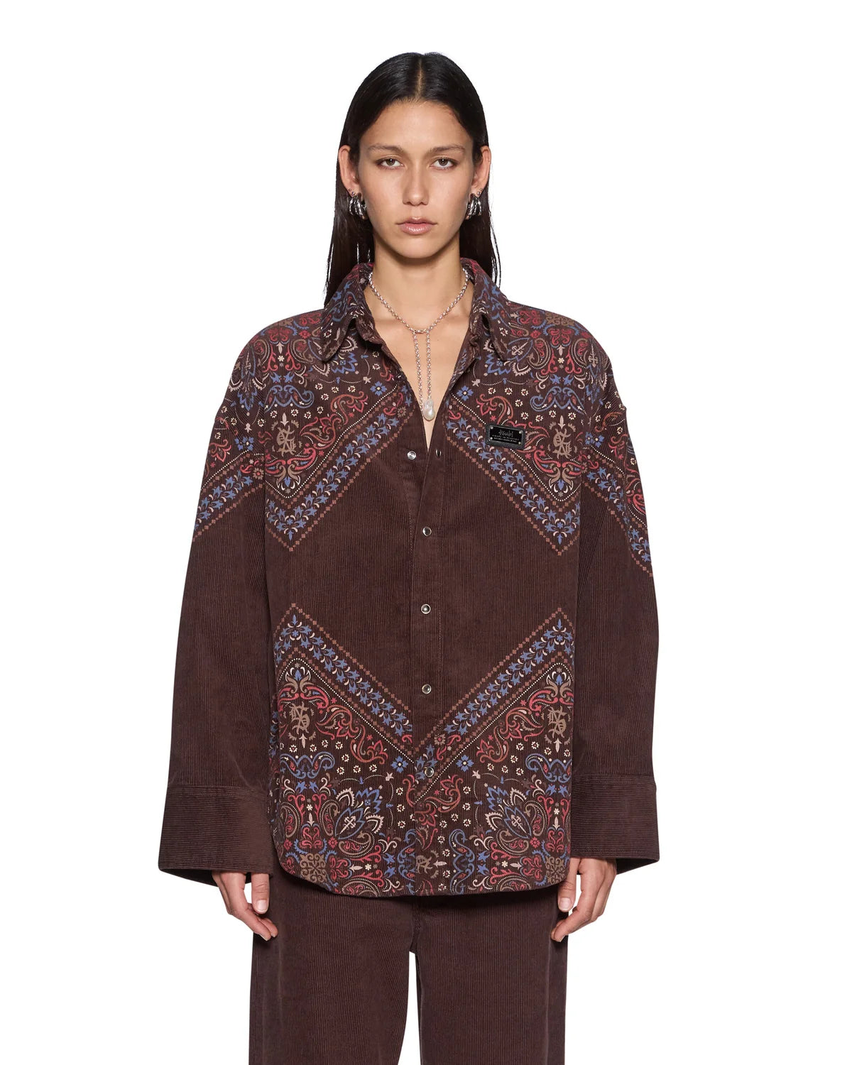 ASTRA SHIRT FOLK BANDANA