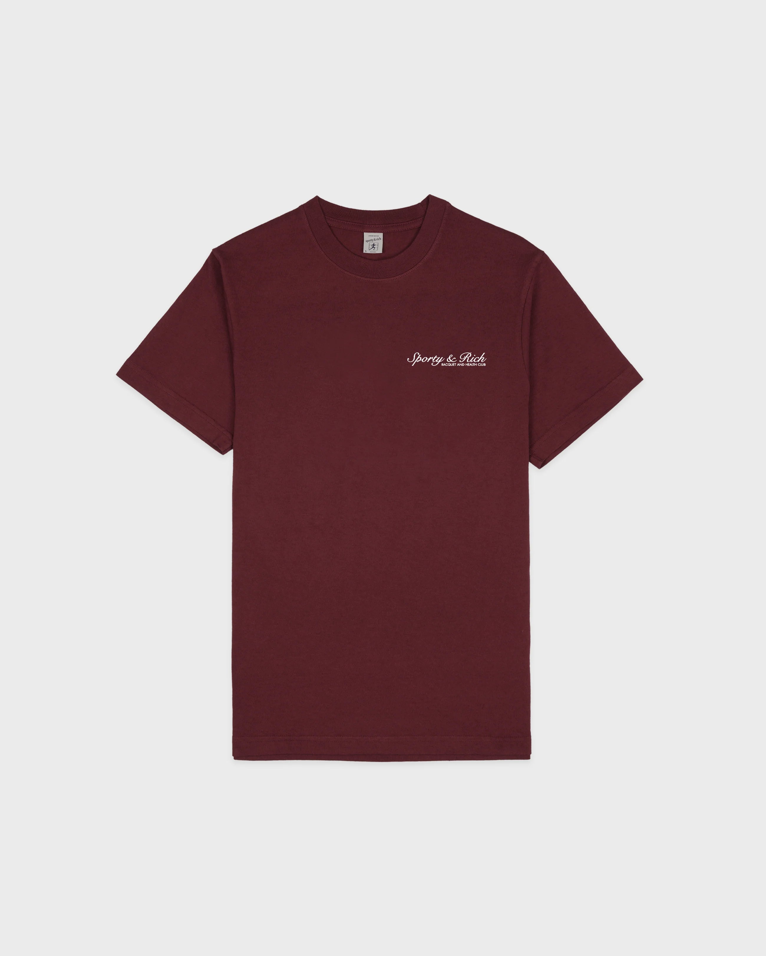 SYRACUSE T-SHIRT IN BORDEAUX