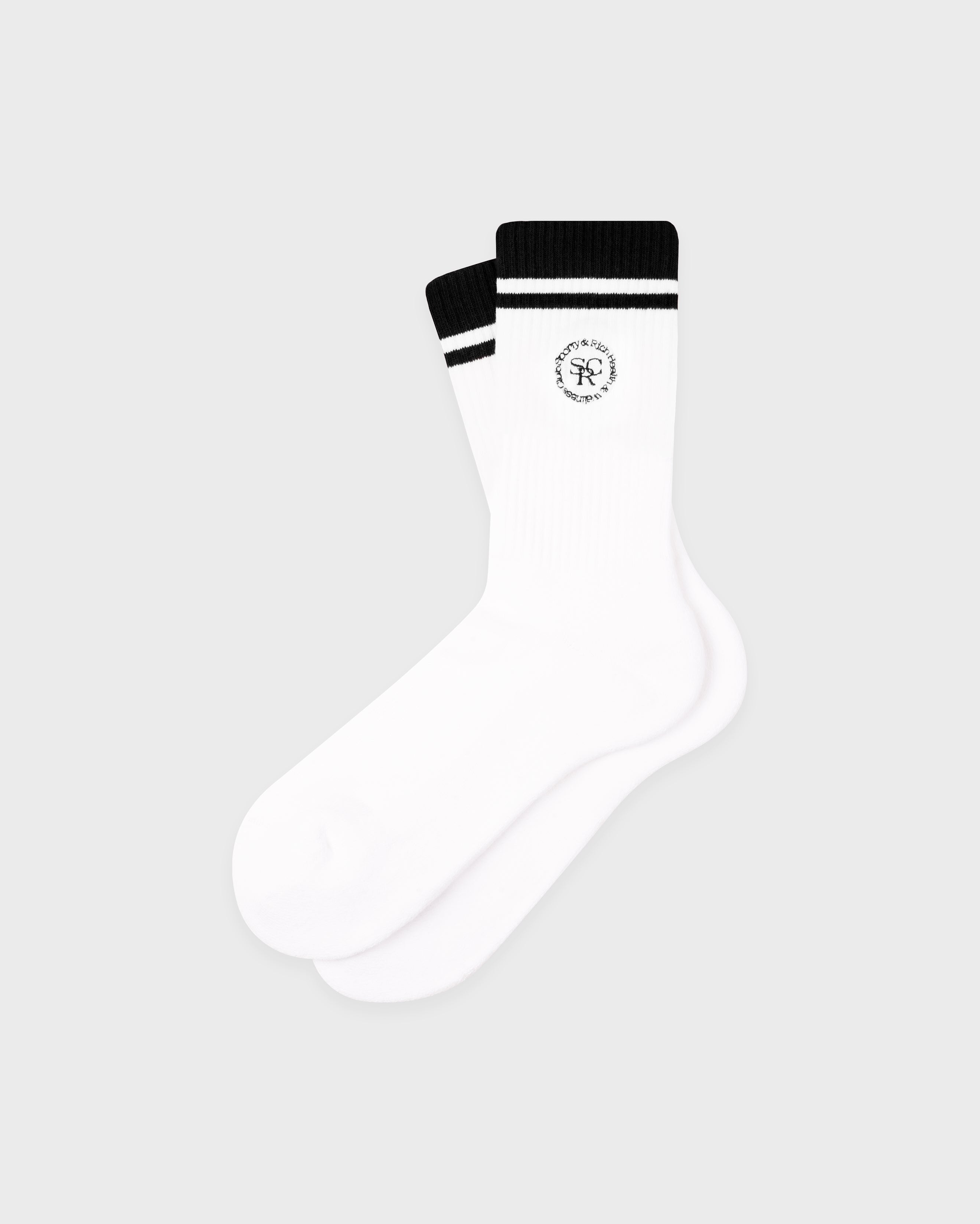 SRHWC SOCKS - WHITE/BLACK