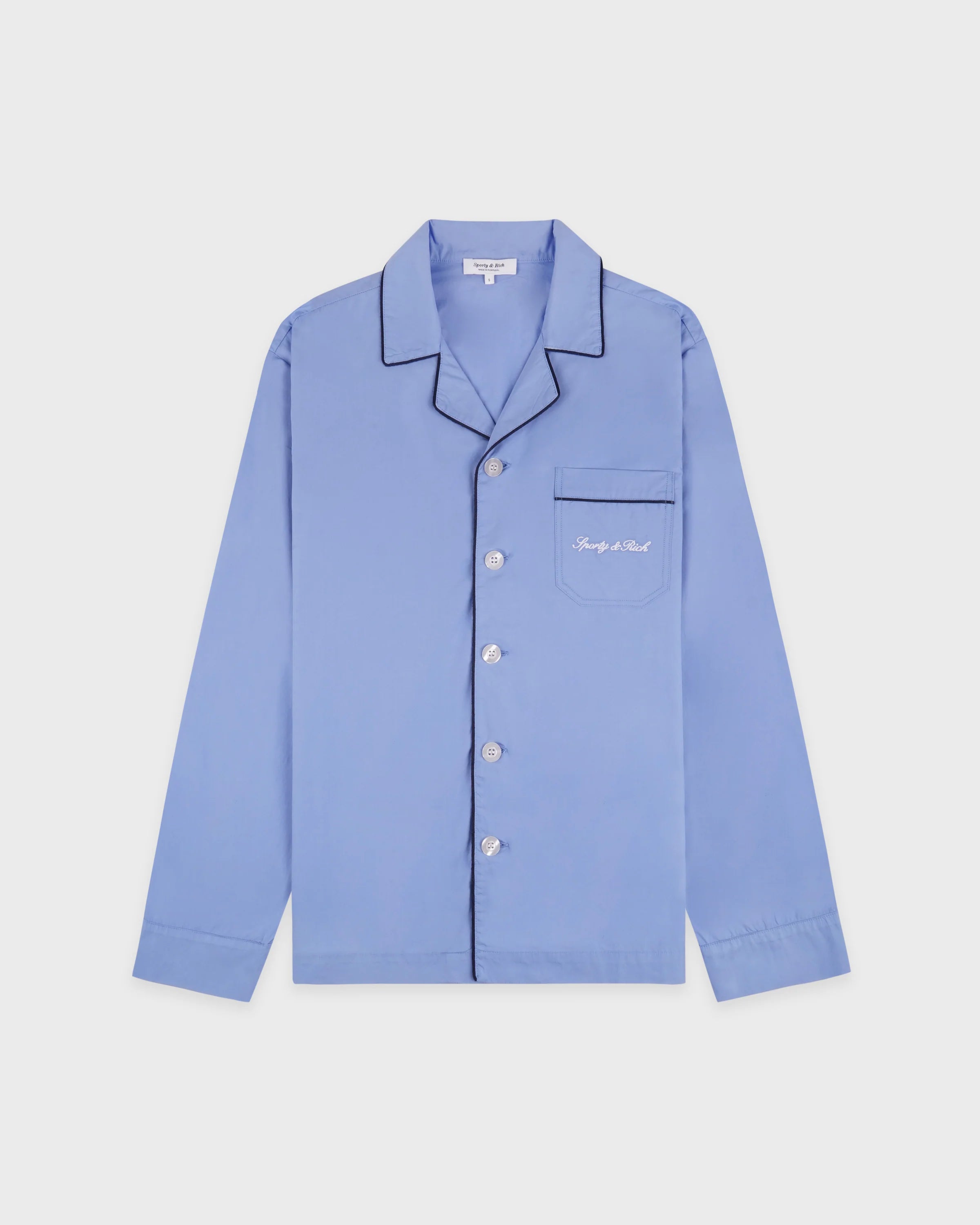 SIGNATURE NY PYJAMA SHIRT - SOFTEE  DARK NAVY