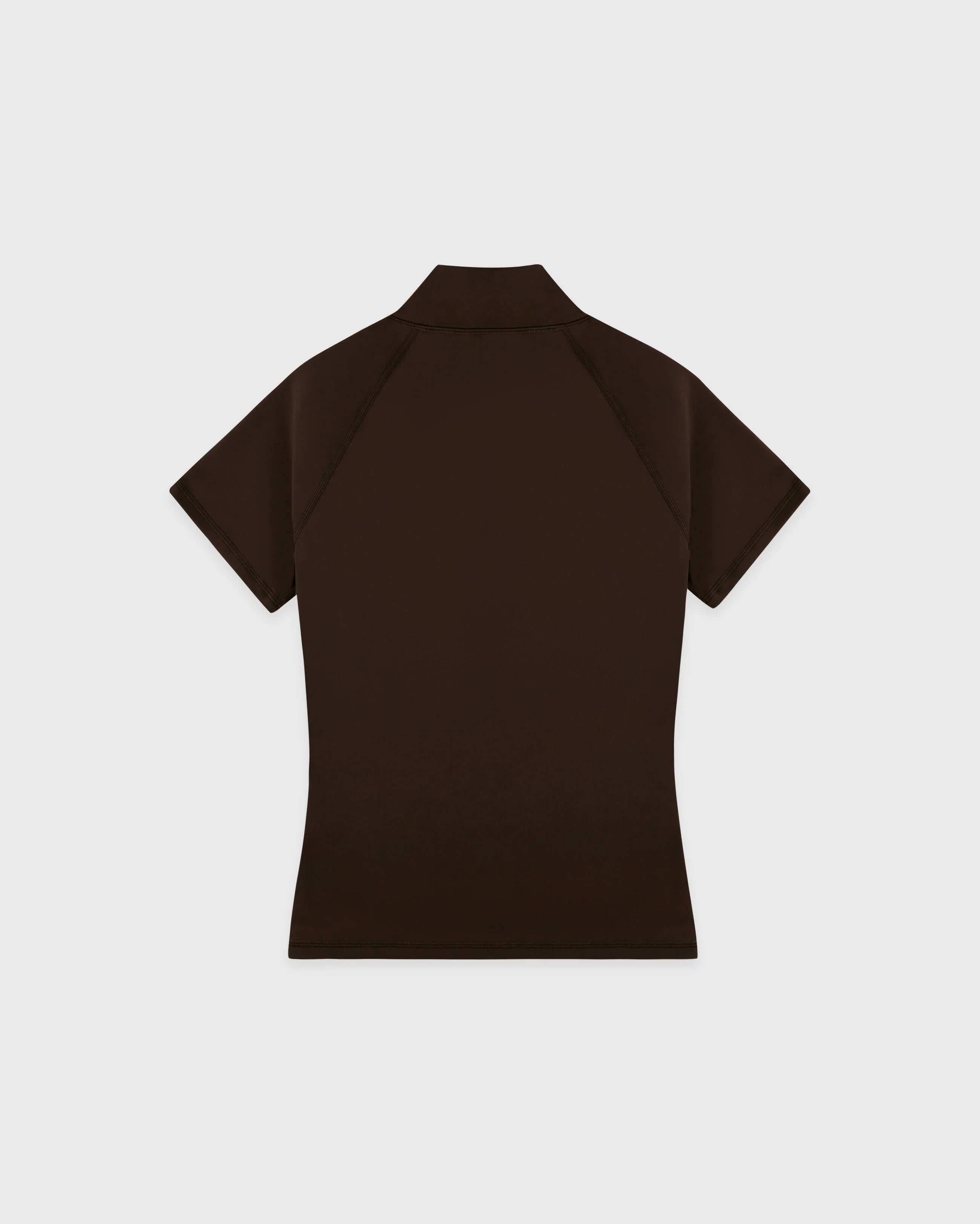 SERIF LOGO SS SPORTS QUARTER ZIP - CIOCO