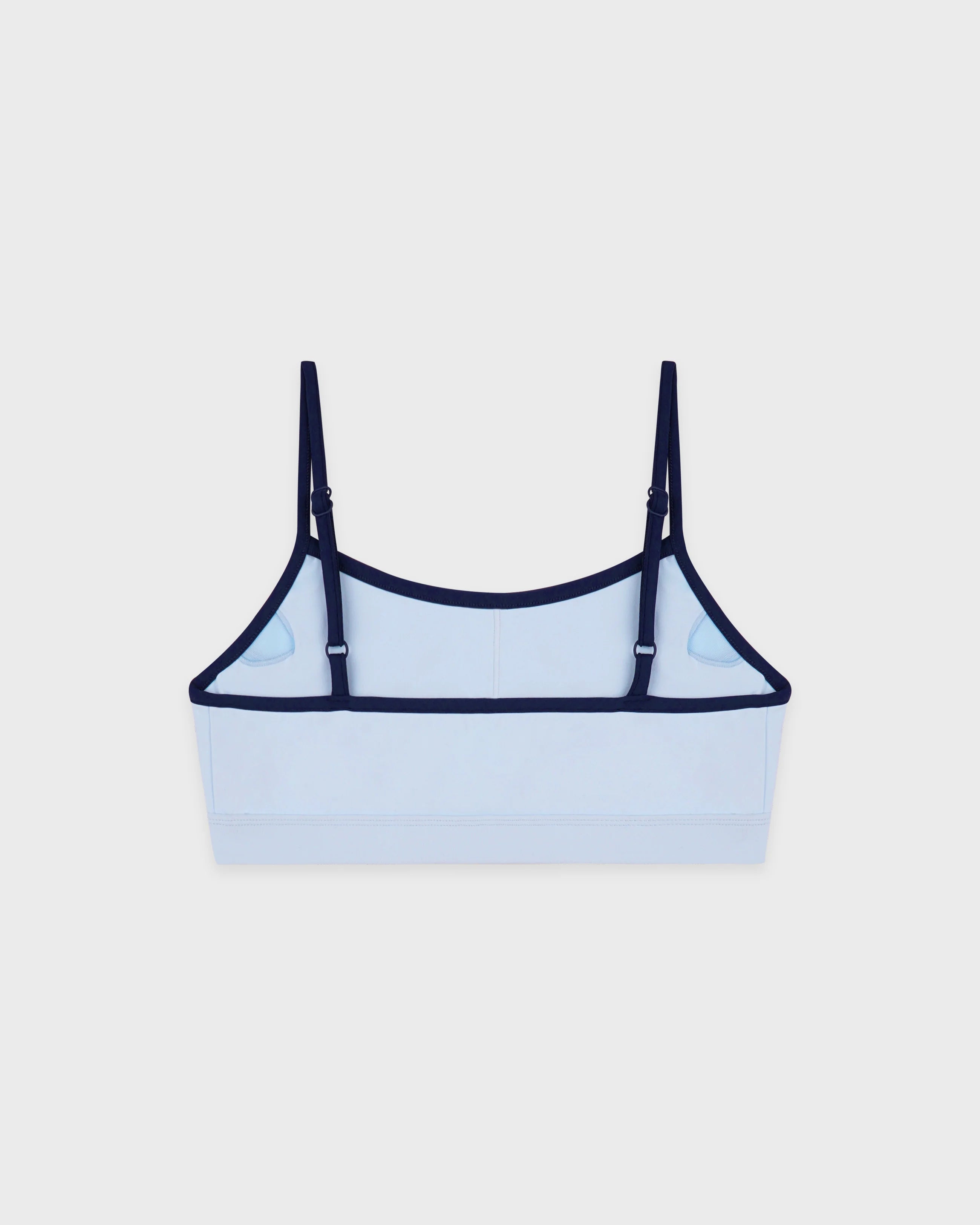 SIGNATURE LOGO ATHLETIC BRA CIEL/DARK NAVY