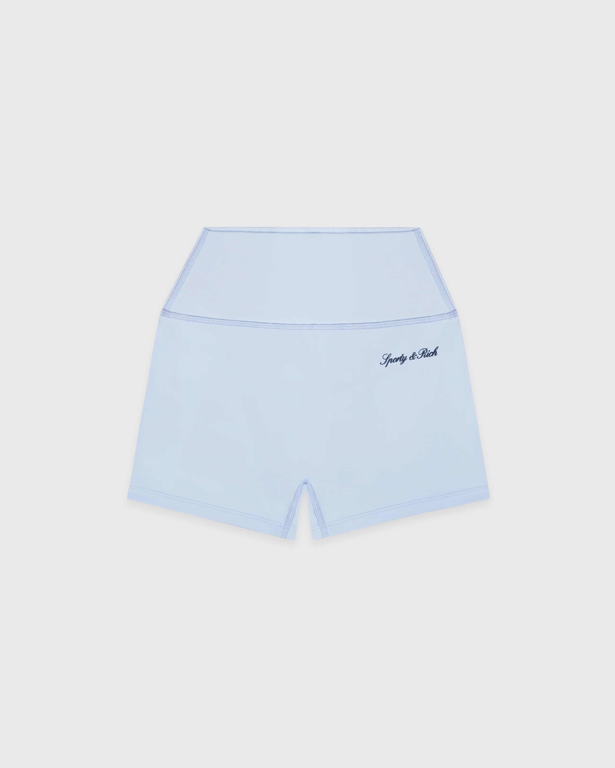SIGNATURE LOGO MINI BIKER SHORT CIEL