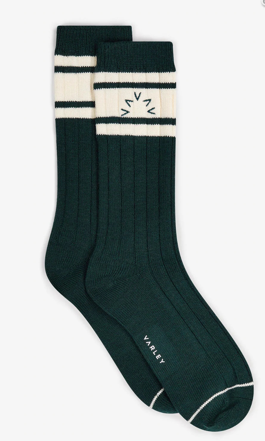 MALISSA PLUSH WID RIB SOCK IN CONIFER