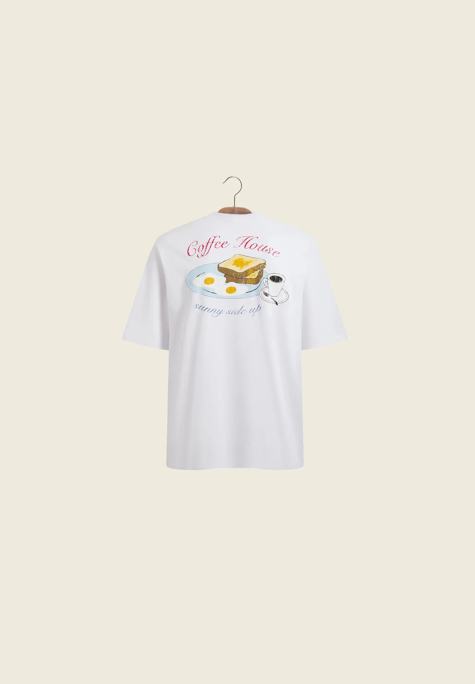 SUNNY SIDE UP TEE IN MILK