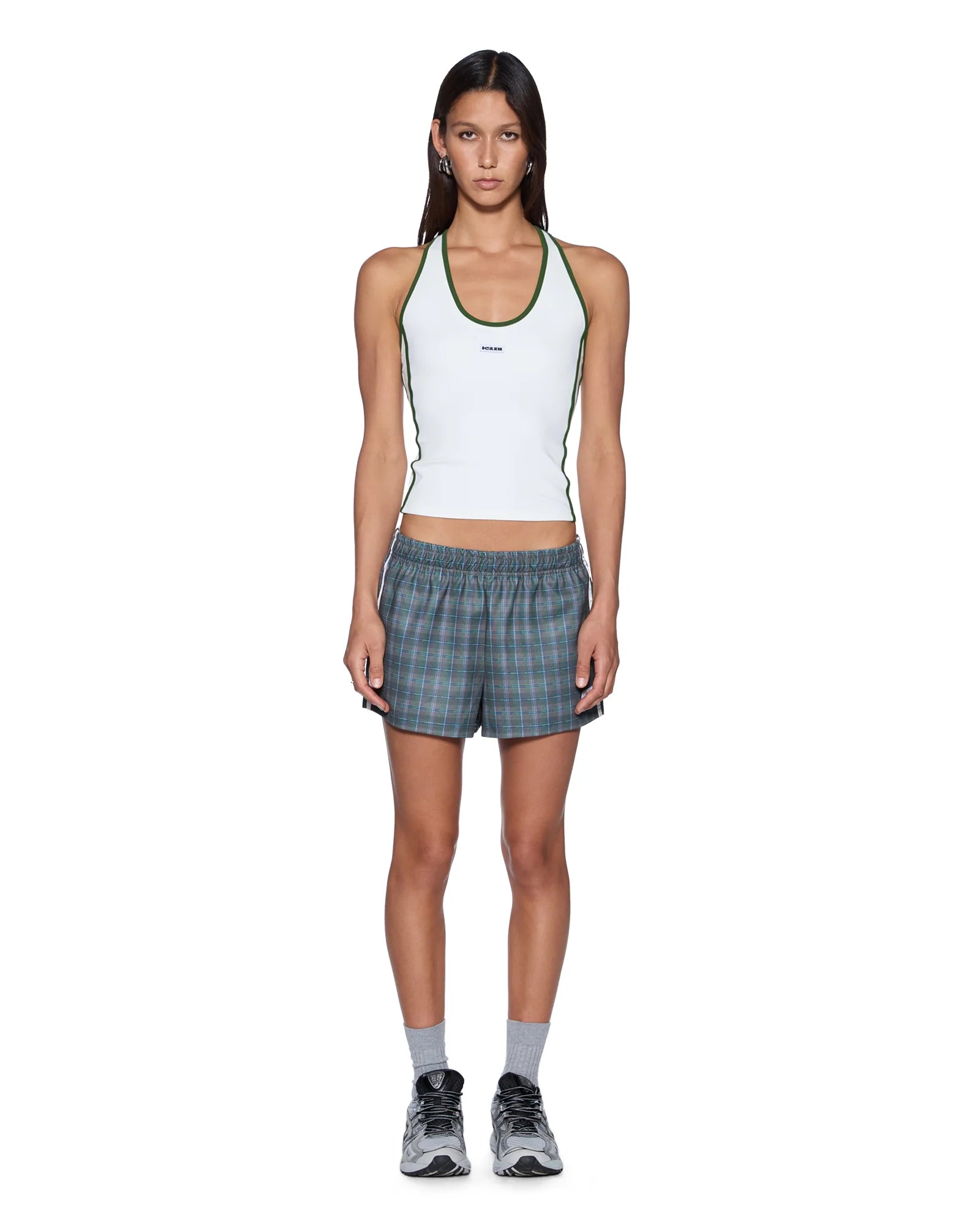 SOTT IDOL TANK WHITE GREEN