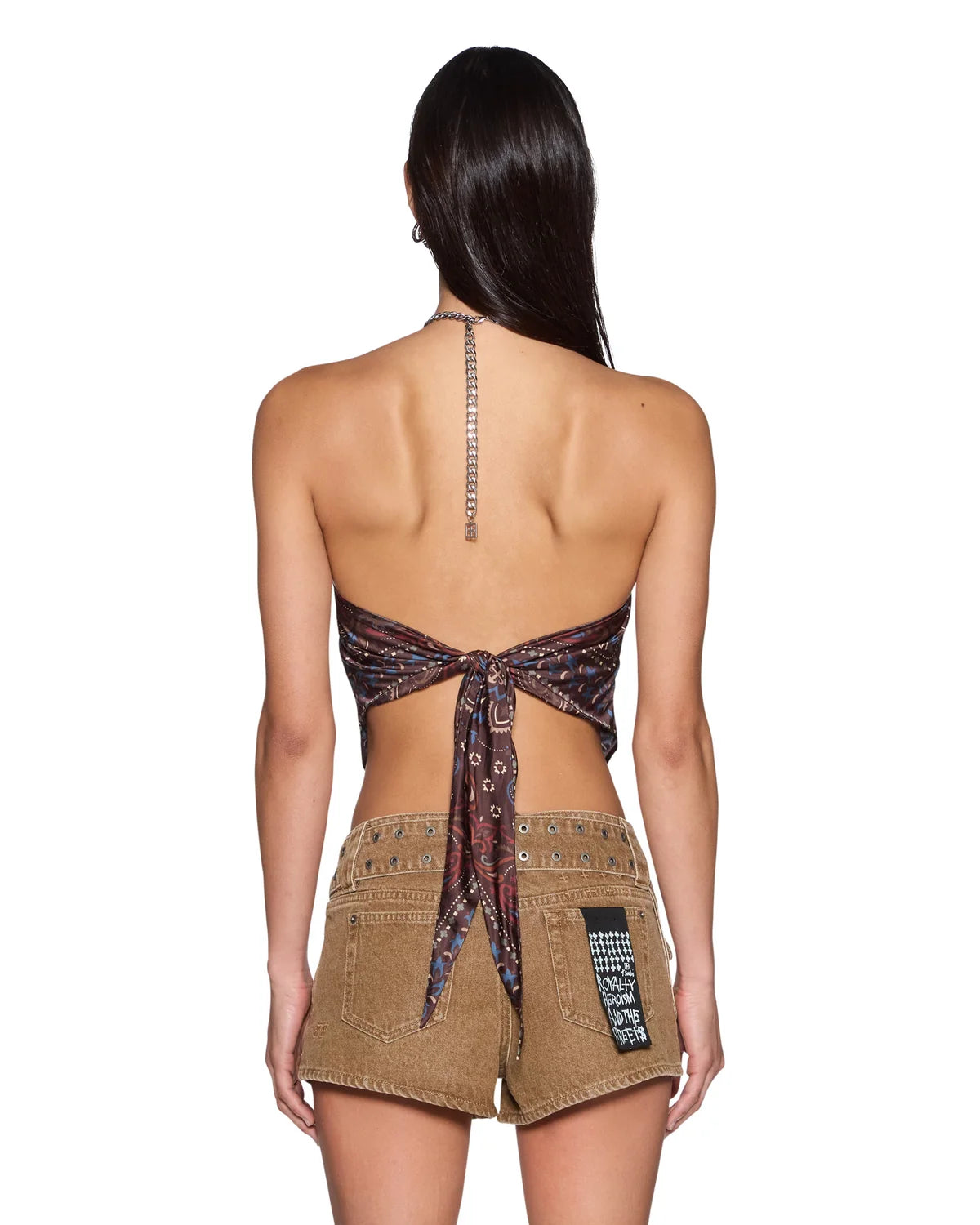SCARF TOP FOLK BANDANA