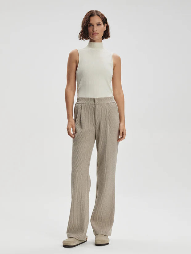 ABERDEEN STRAIGHT LEG PANT 29 IN TAUPE MARL