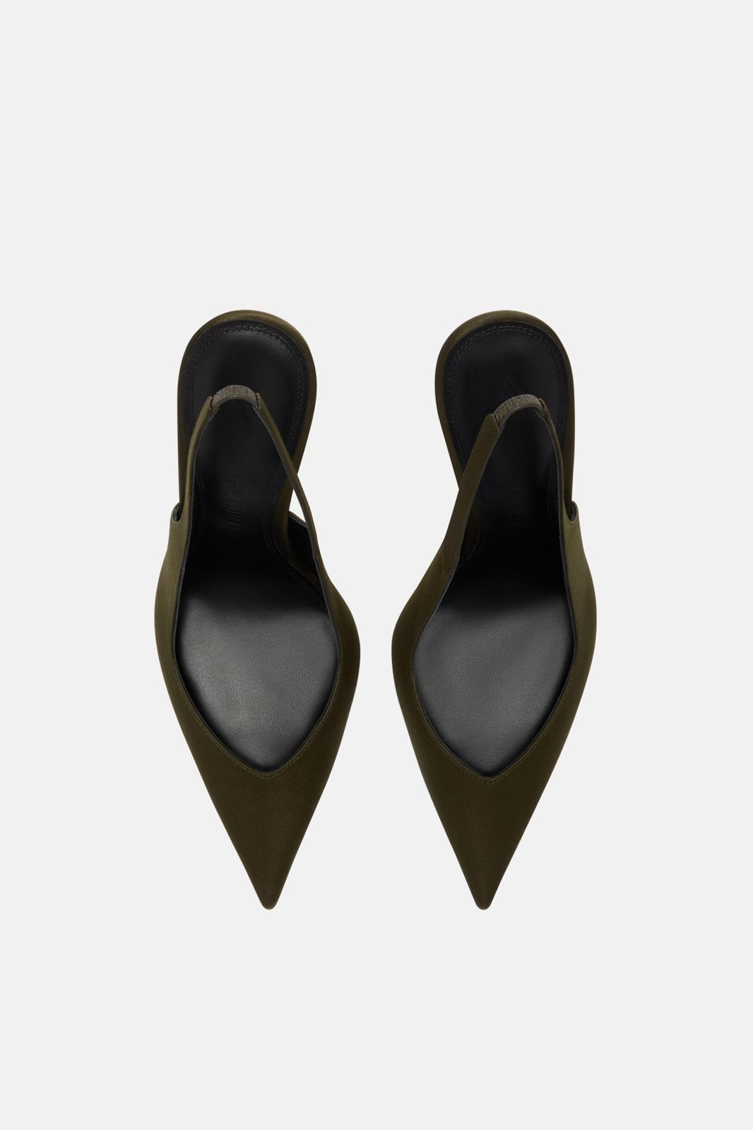 CHEOPE SLINGBACK GREEN AND YELLOW