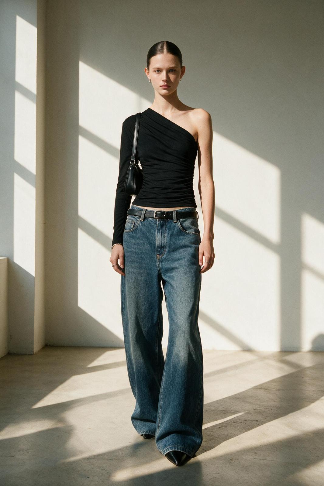 SIENA TOP IN BLACK