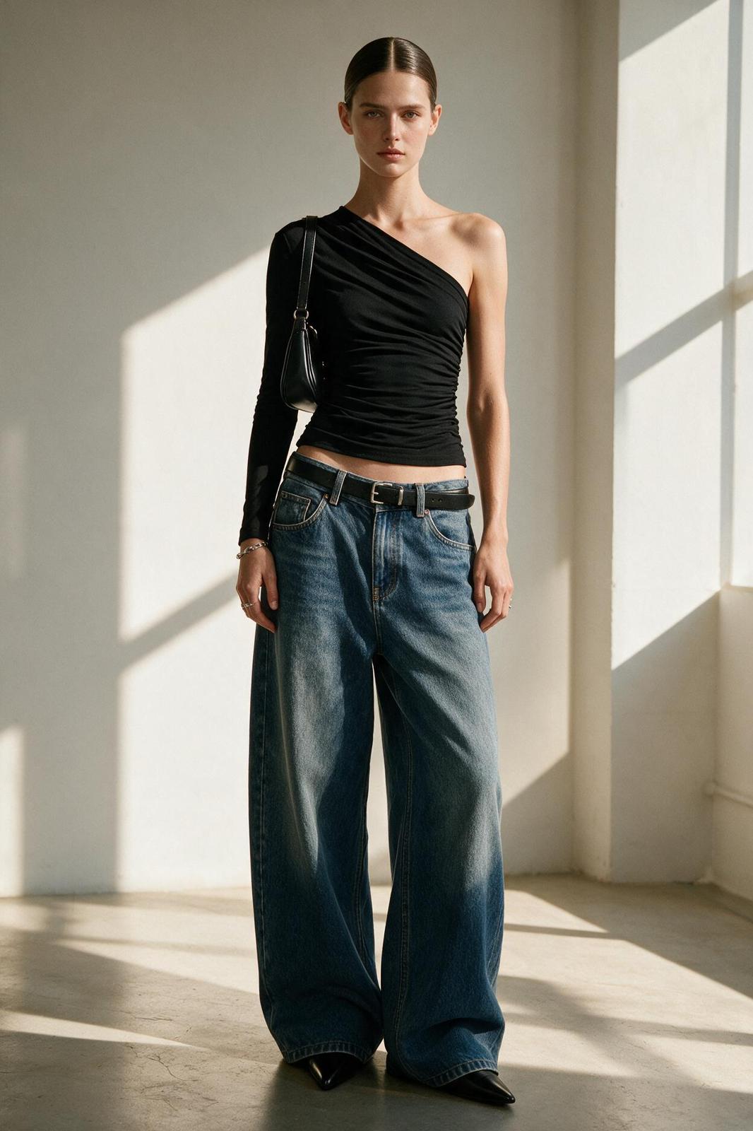 SIENA TOP IN BLACK