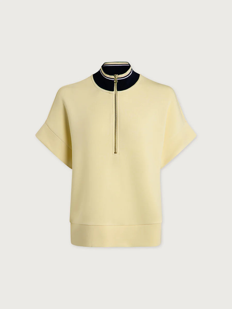 RITCHIE SHORT SLEEVE SWEAT 2.0 IN ANISE FLOWER