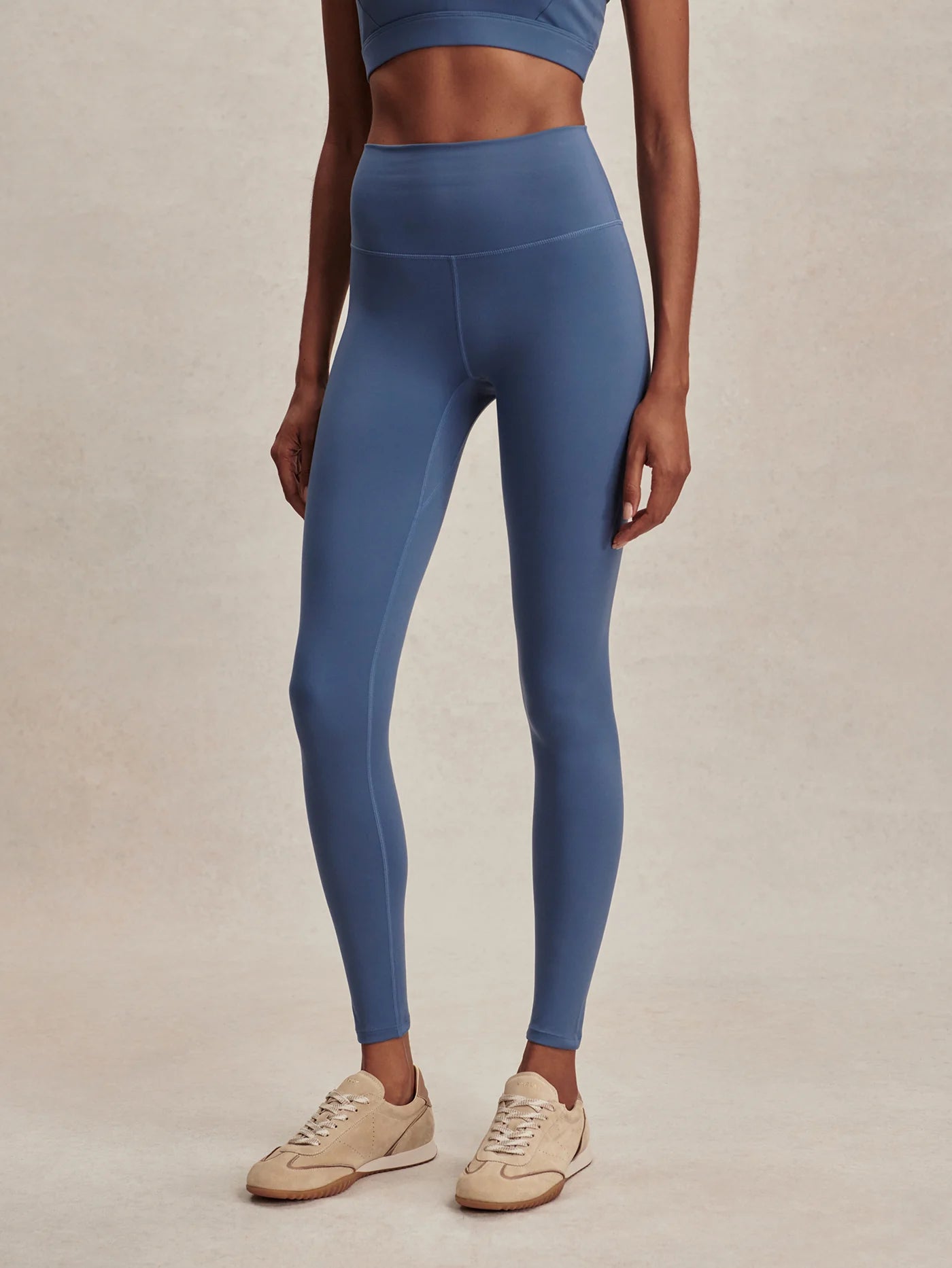 FREESOFT HIGH RISE LEGGING 28 BIJOU BLUE