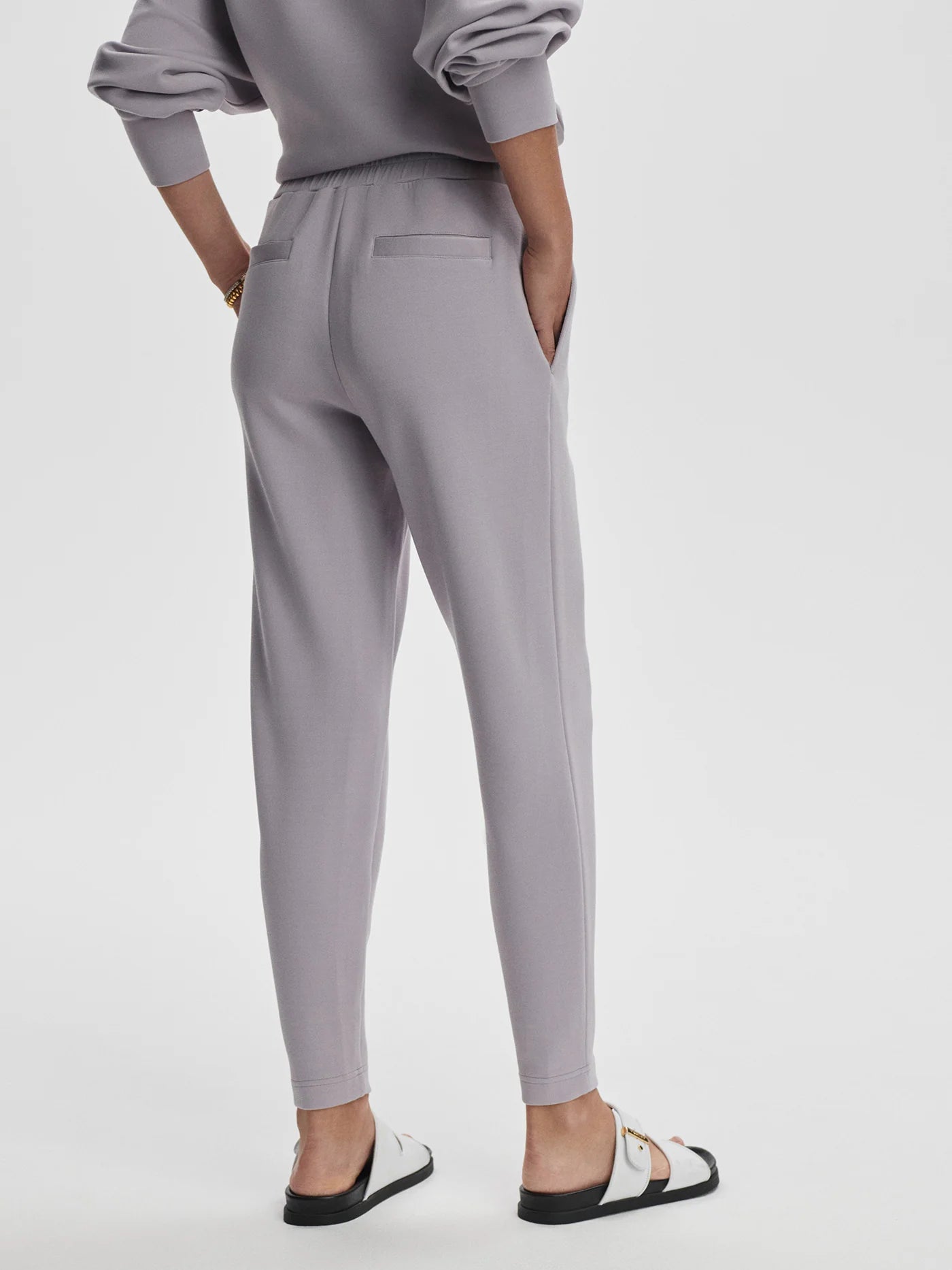 THE SLIM CUFF PANT 25 IN RAINDROPS