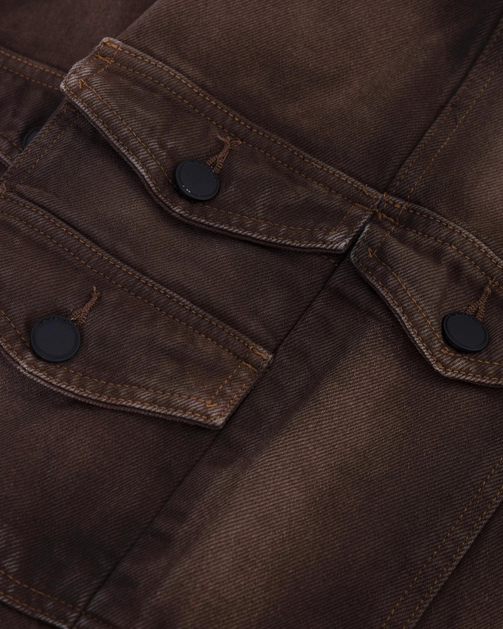 BASICS  UNDGLD POCKETS JEAN FADED BROWN