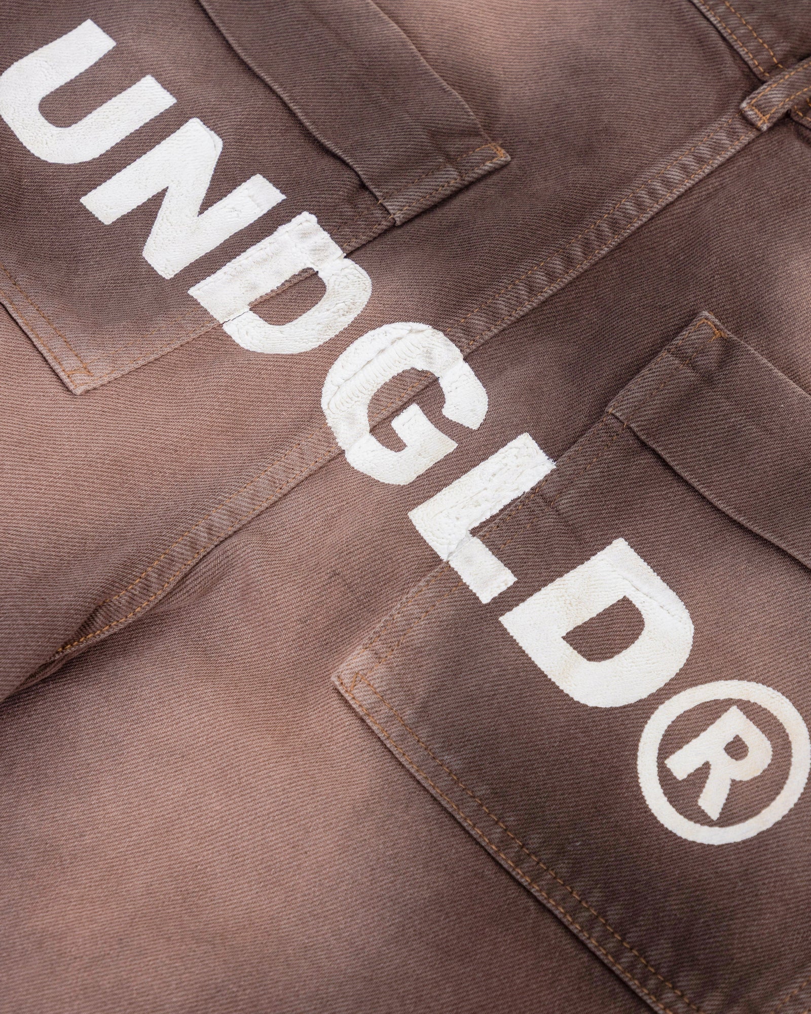 BASICS  UNDGLD POCKETS JEAN FADED BROWN