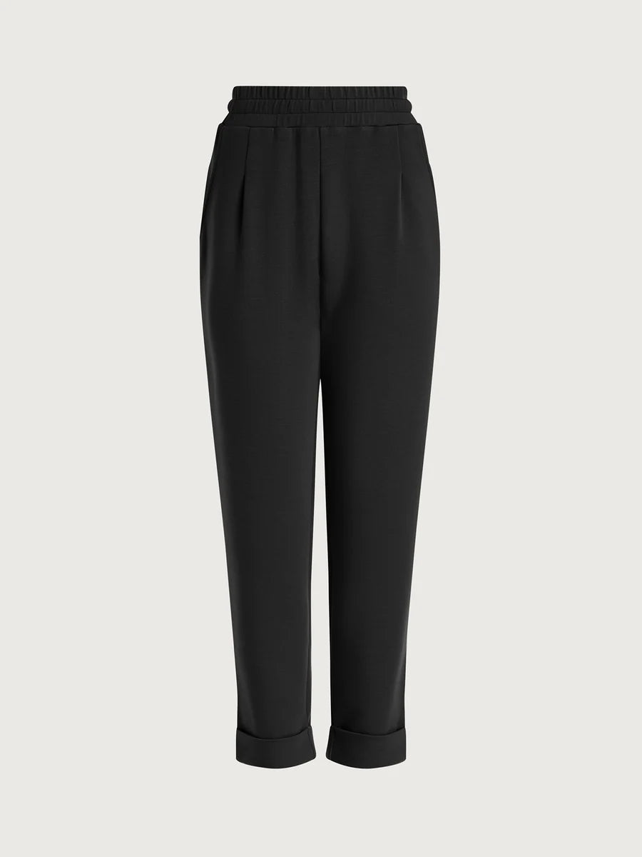 THE ROLLED CUFF PANT 28.5 IN BLACK