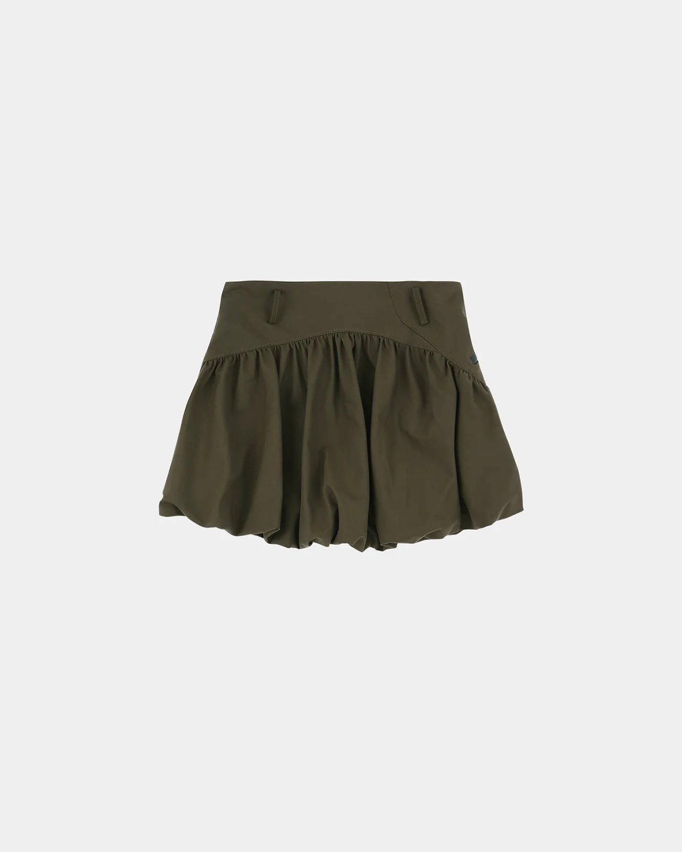 CARGO BALLOON SKIRT IN KHAKI