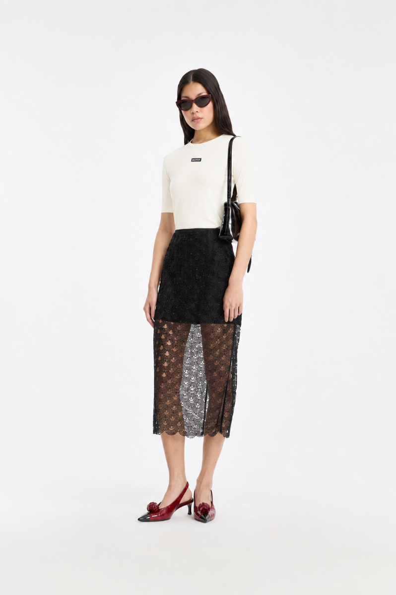 SHORT SLEEVE T-SHIRT EGRET