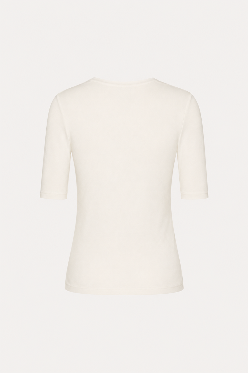 SHORT SLEEVE T-SHIRT EGRET