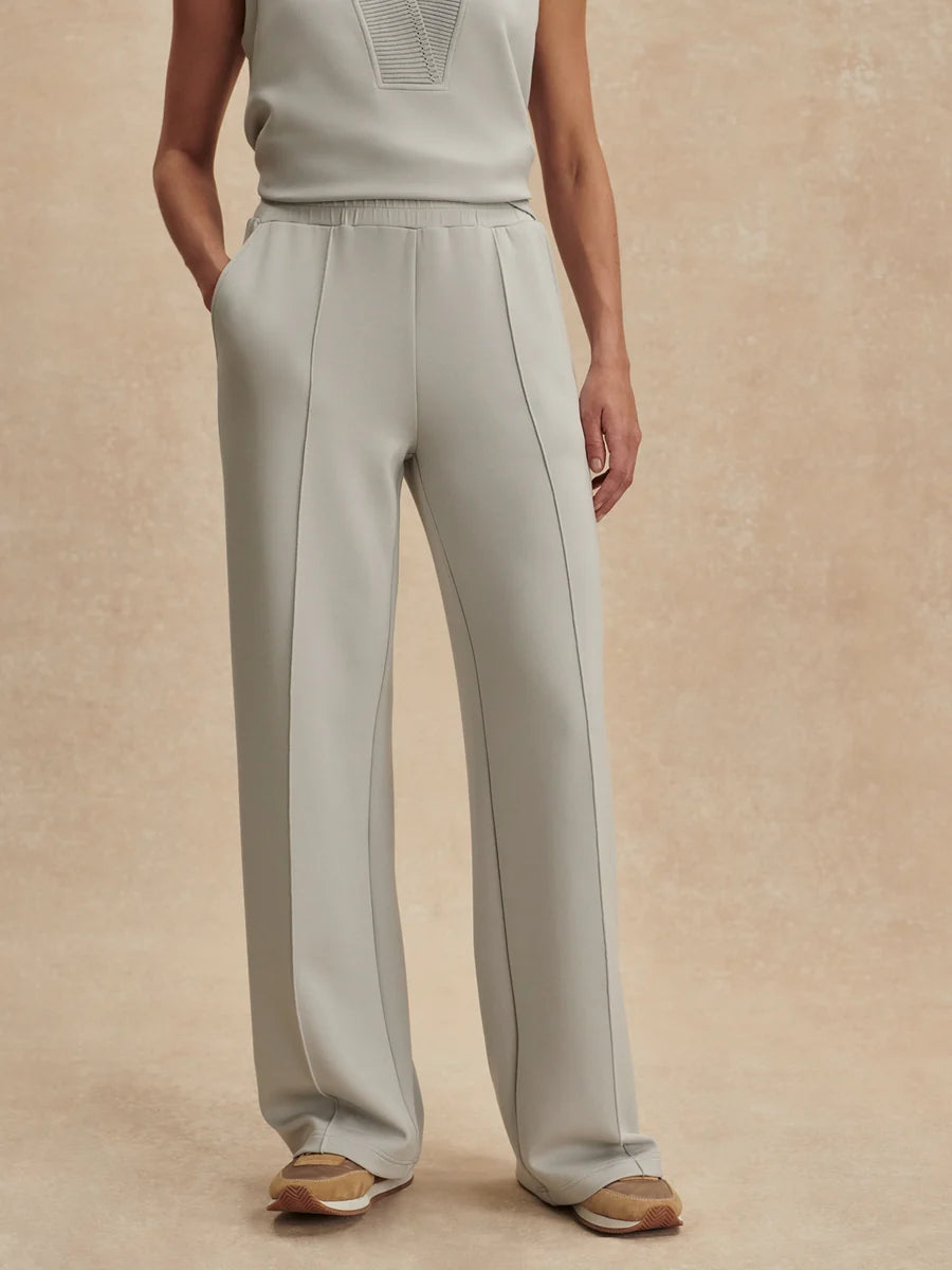 THE WIDE LEG PANT 30 IN BLUE CLAY
