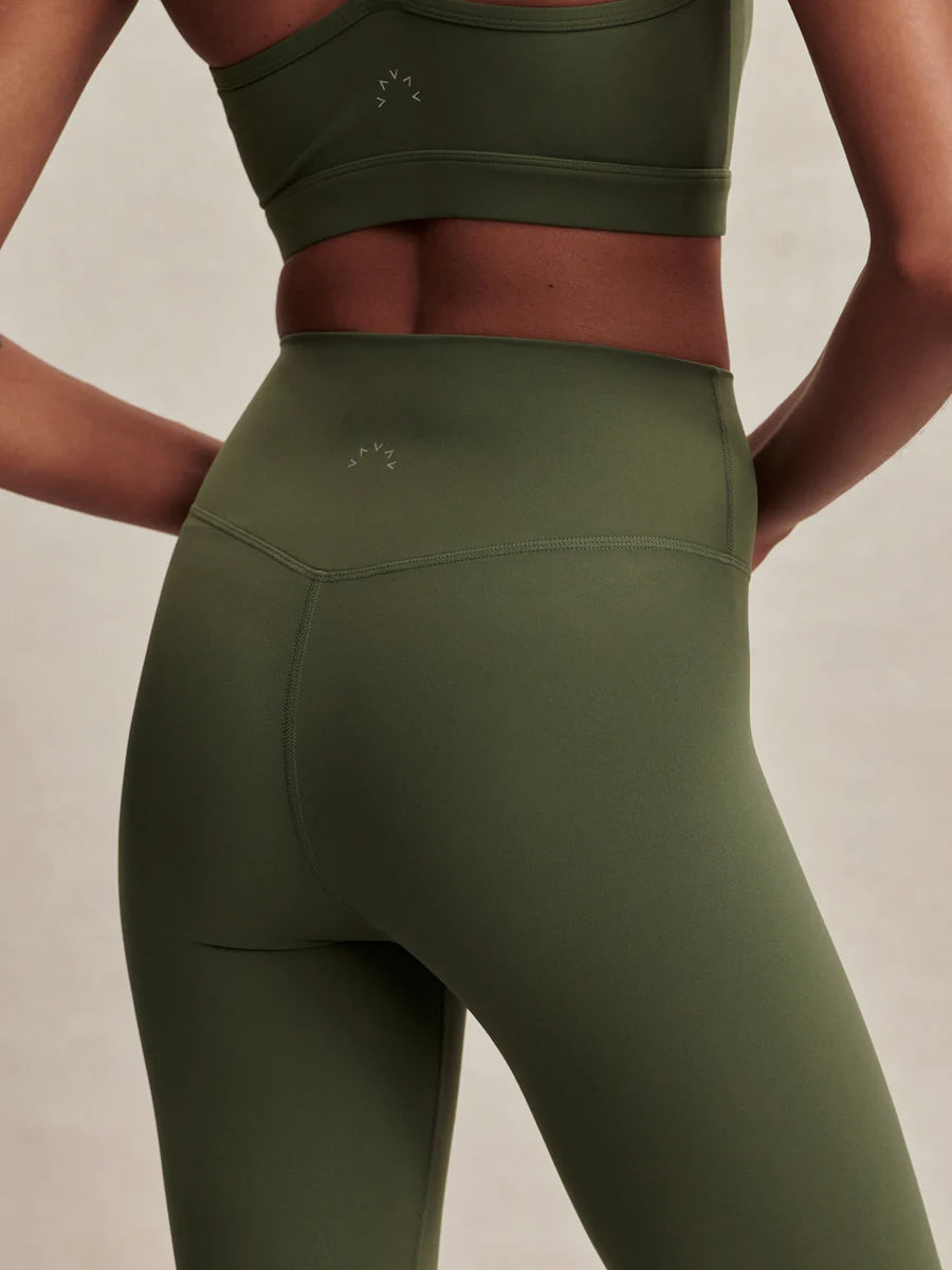 ALWAYS HIGH RISE LEGGING 25 IN THYME