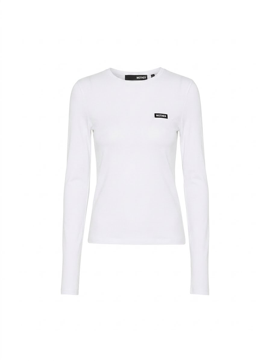 LONG SLEEVE T-SHIRT BRIGHT WHITE