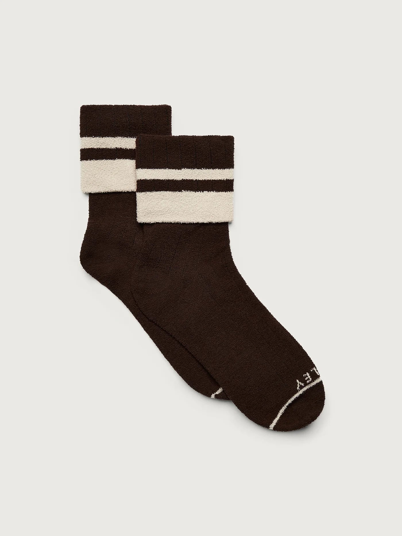 PRESTON SOCKS IN COFFE BEAN/ SANDSHELL