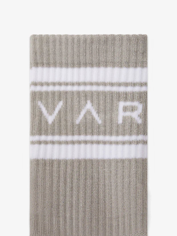 ASTLEY ACTIVE SOCKS CEMENT/SNOW WHITE