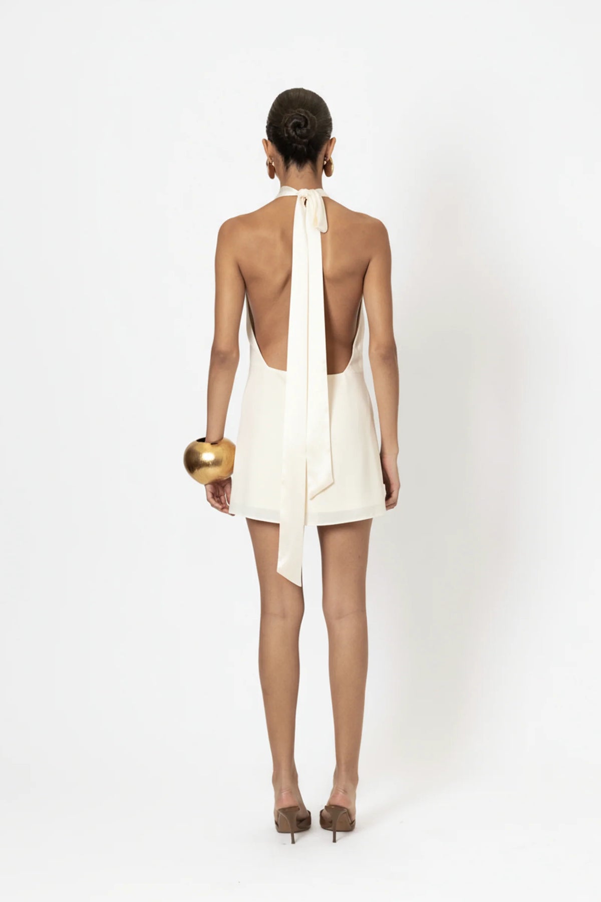 LA PERLITA DRESS OFF WHITE