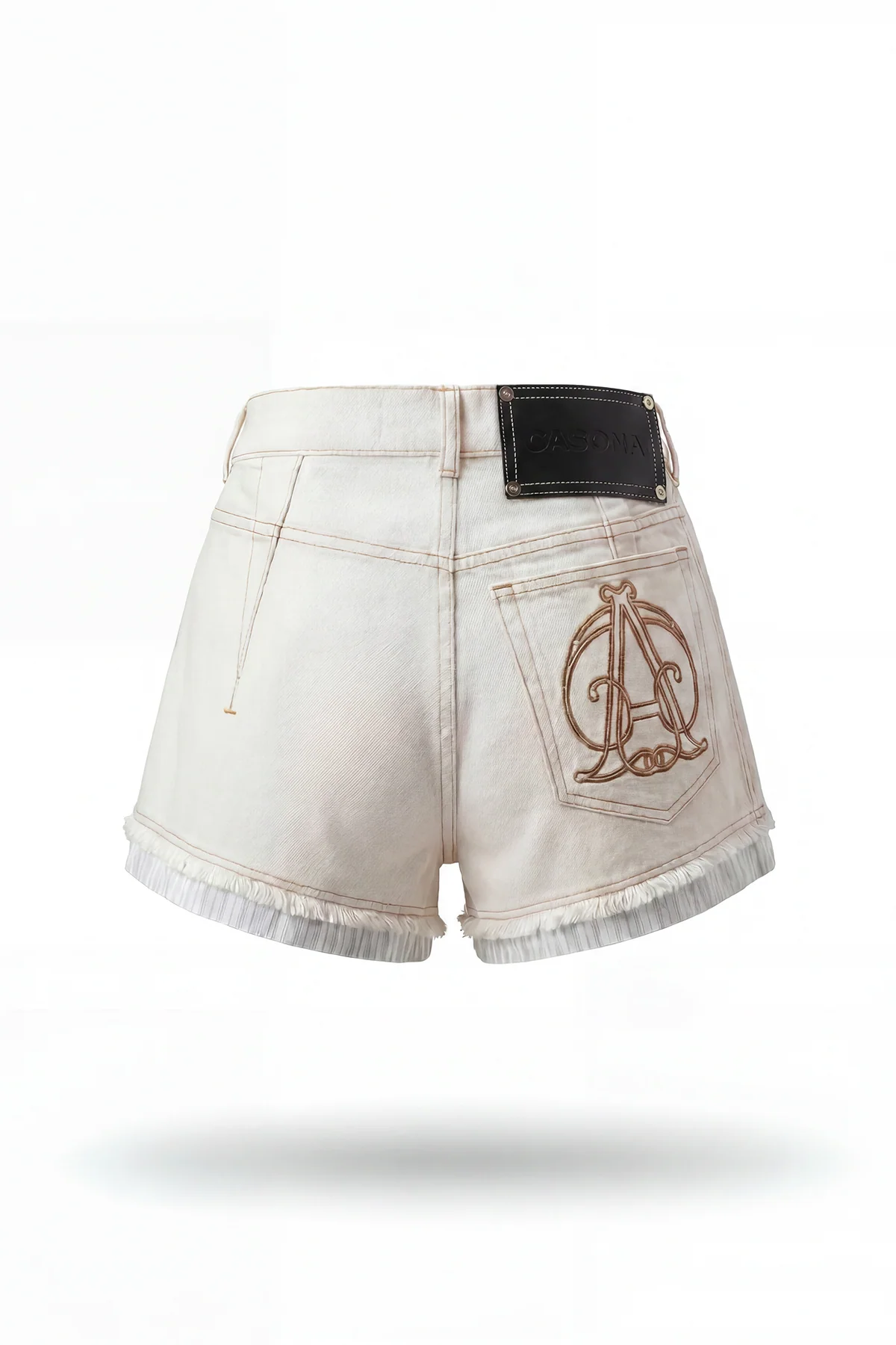 LA COSTEÑA SHORTS OFF WHITE