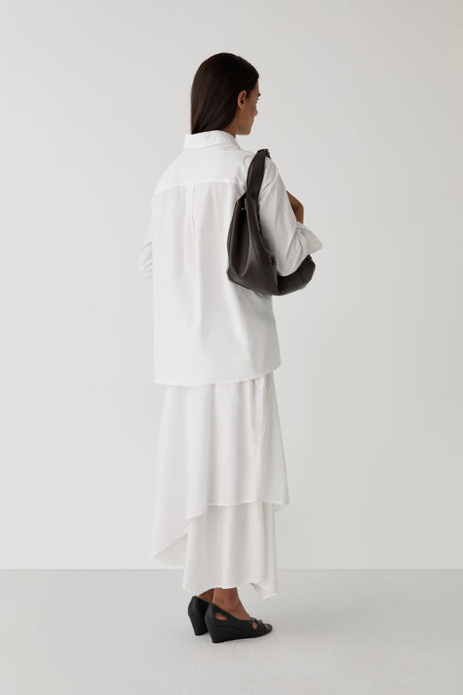 NO BOYFRIEND WHITE SHIRT